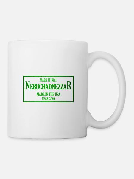 Nebuchadnezzar Schiff Matrix Geschenkidee - Tasse - Weiß
