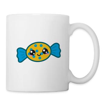 Süßigkeit Süßigkeiten Niedlich Kawaii - Tasse - Weiß - Rechts