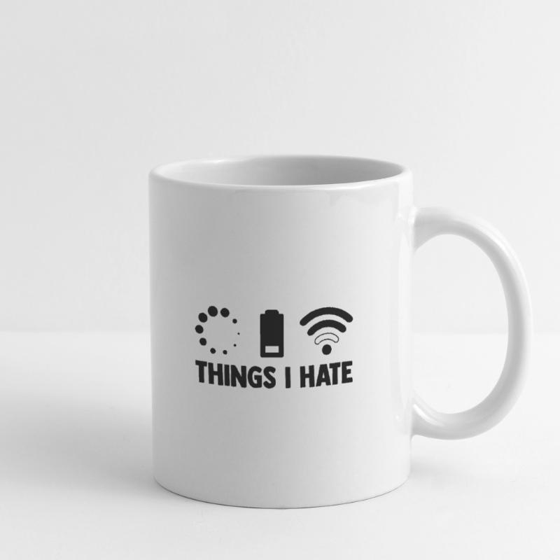 Things I Hate Programmer Coder Coding Developer So Tasse