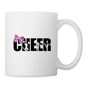 Cheer Graphic Cheerleading Cheerleader Gymnast Dan - Tasse - Weiß - Rechts