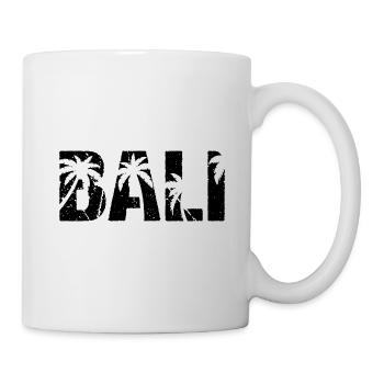 Bali Palmen Indonesien Insel Bali - Tasse - Weiß - Rechts