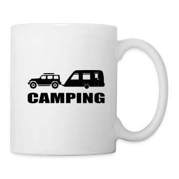camping - Tasse - Weiß - Rechts