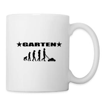 Garten - Tasse - Weiß - Rechts