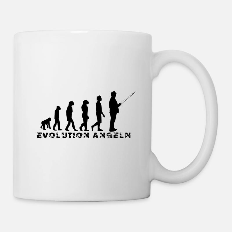 Angeln - Tasse - Weiß