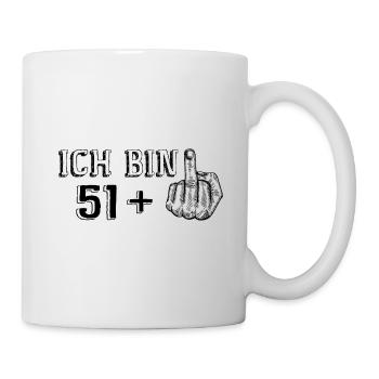 Funny Birthday Gift I'm 51 More 1 - Mug - white - Right