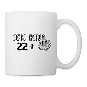 Funny Birthday Gift I'm 22 More 1 - Mug - white - Right