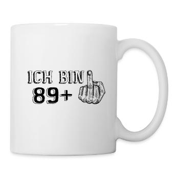 Drôle de cadeau d’anniversaire je suis 89 Plus 1 - Mug blanc - blanc - Droite