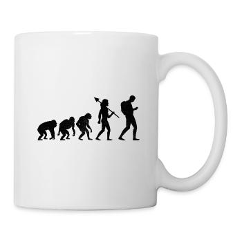 Geocaching Geocache Evolution Geocacher Geocacher - Mug - white - Right