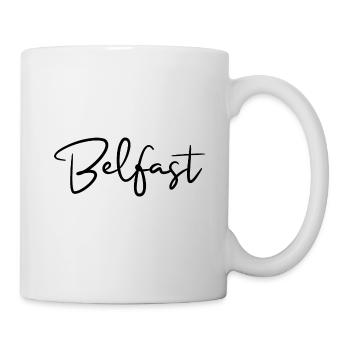 Belfast Hauptstadt Nordirland - Tasse - Weiß - Rechts
