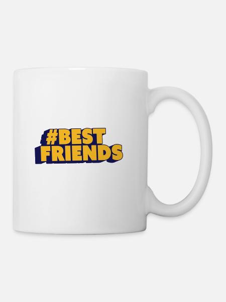 #Best Amis - Mug blanc - blanc