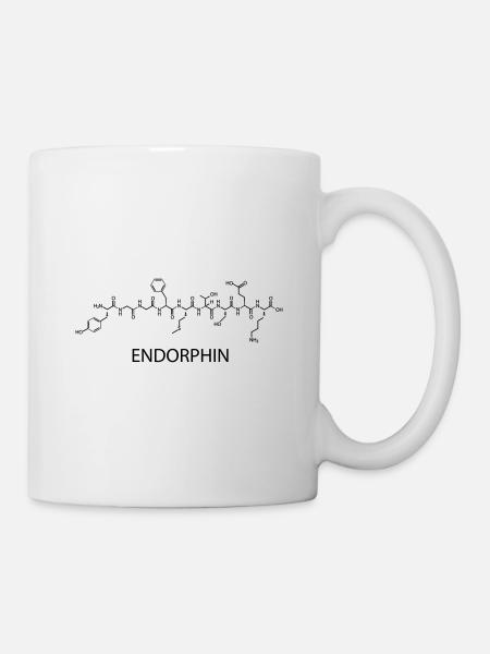 endorphine - Mug blanc - blanc