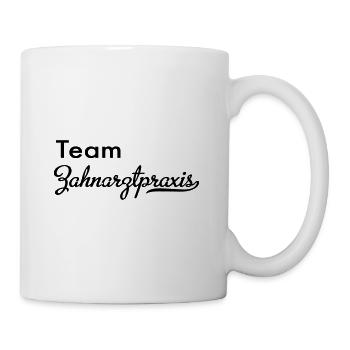 zahnarzt - Tasse - Weiß - Rechts