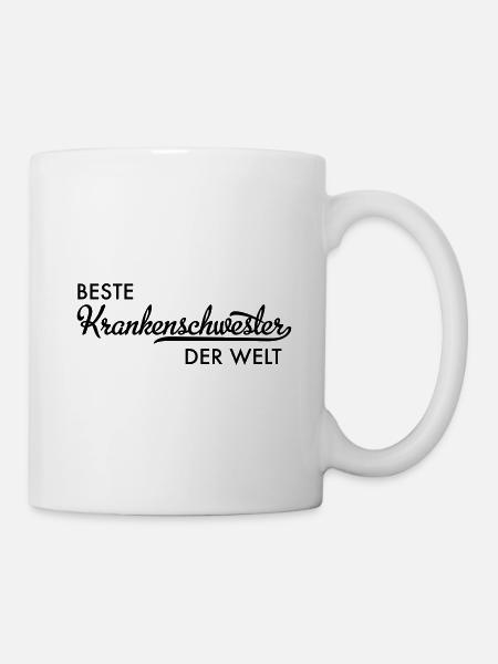 Krankenschwester - Tasse - Weiß