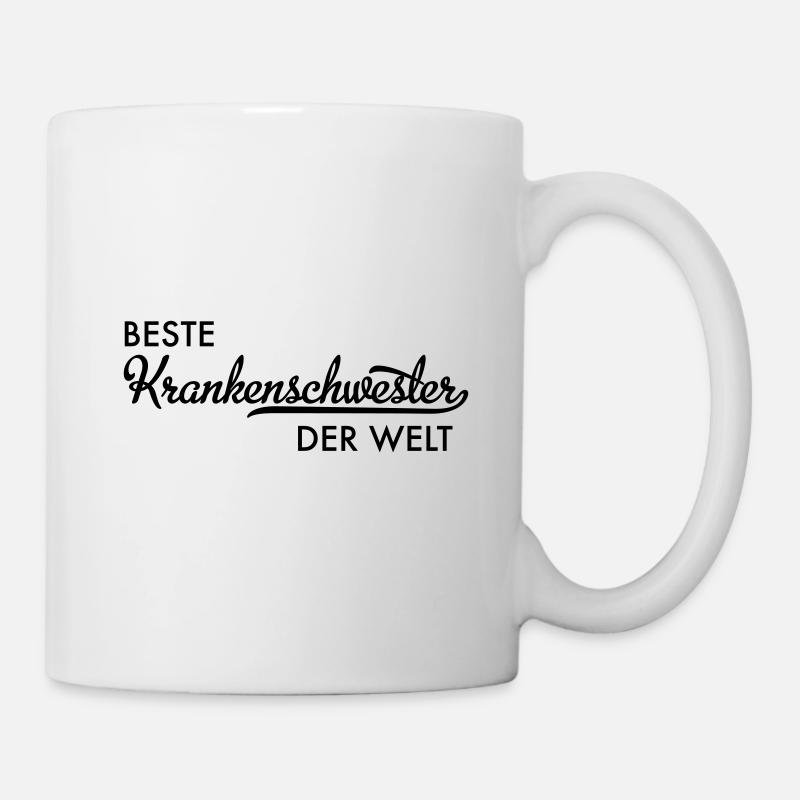 Krankenschwester - Tasse - Weiß