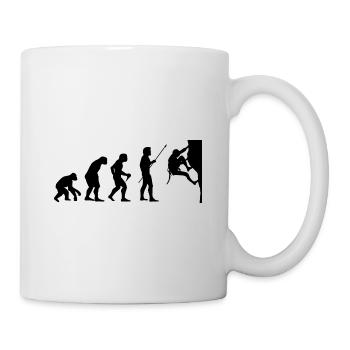 Climbing Evolution Boulderin Mountaineering Boulde - Tasse - Weiß - Rechts
