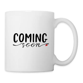 Bébé à venir Bientôt Kommt chauve Schwanger Enceinte - Mug blanc - blanc - Droite