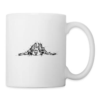 Dog tired - Mug - white - Right