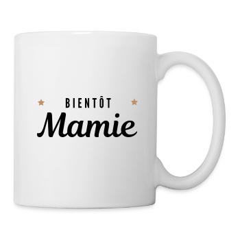 Bientôt mamie - Mug blanc - blanc - Droite
