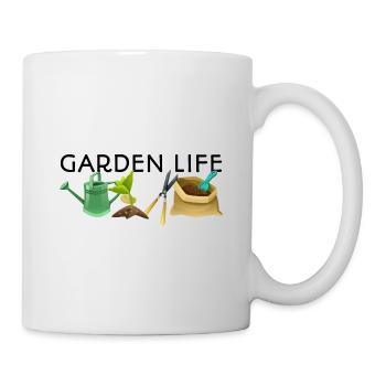 Garden Life Gardener Horticulturist Gardening Land - Tasse - Weiß - Rechts