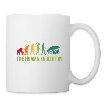 Evolution Graphic Climbing Climber Bouldering Boul - Tasse - Weiß - Rechts