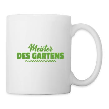 Meister Des Gartens - Tasse - Weiß - Rechts