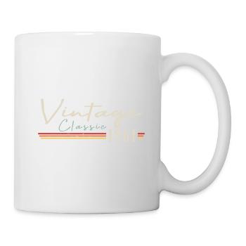 Vintage Original since 1961 Birthday Retro 1961 - Mug - white - Right