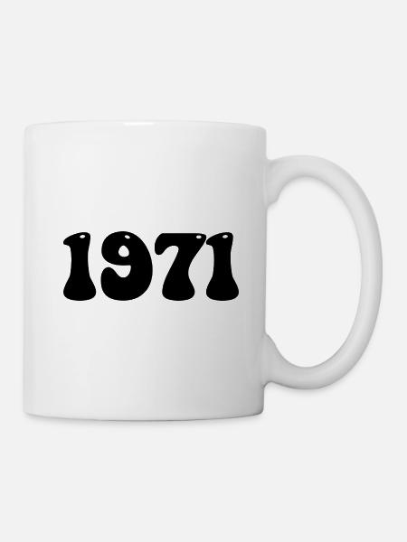 1971 - Tasse - Weiß