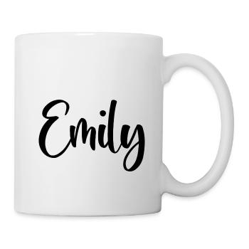 First name Emily - Mug - white - Right