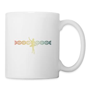Ballet Dancing Dancer DNA DNA - Mug - white - Right