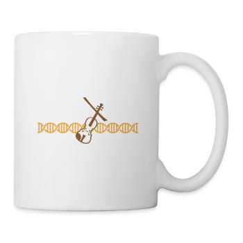 Violin Violin DNA DNA | Colors changeable - Mug - white - Right