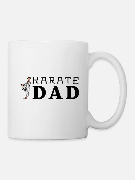 Karaté Papa - Mug blanc - blanc