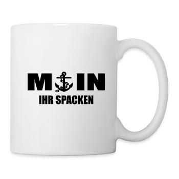 Moin - Tasse - Weiß - Rechts