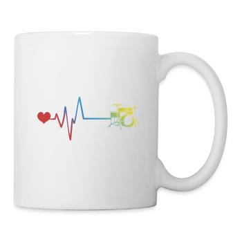 Drums Music - Mug - white - Right