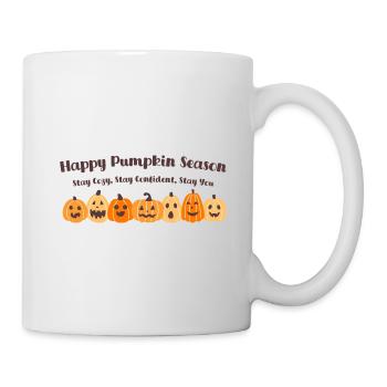 Kürbissaison Illustration - Happy Pumpkin Season - Mug - white - Right