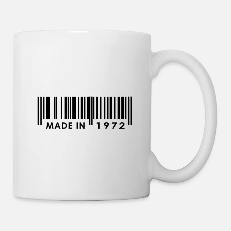 Anniversaire 1972 - Mug blanc - blanc