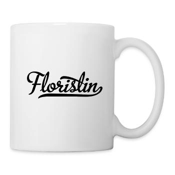 Floristin - Tasse - Weiß - Rechts
