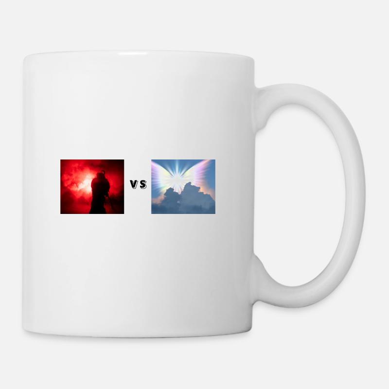 Enfer VS Paradis - Mug blanc - blanc
