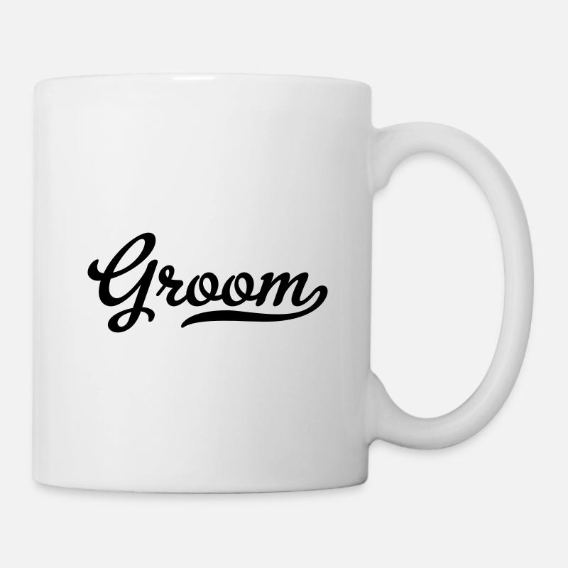 Bräutigam - Tasse - Weiß