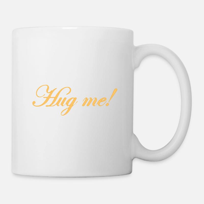 Fais-moi un câlin! - Mug blanc - blanc