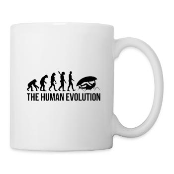 Evolution Graphic Climbing Climber Bouldering Boul - Tasse - Weiß - Rechts