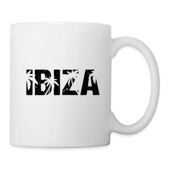 Ibiza Palmen - Tasse - Weiß - Rechts
