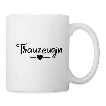 Team Braut-Trauzeugin! - Tasse - Weiß - Rechts