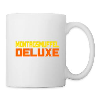 Montagsmuffel Deluxe - Tasse - Weiß - Rechts