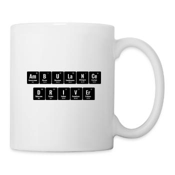 Ambulance Driver Periodic Table Of Elements EMS Pa - Mug - white - Right