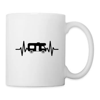 Heartbeat Wohnmobil - Tasse - Weiß - Rechts