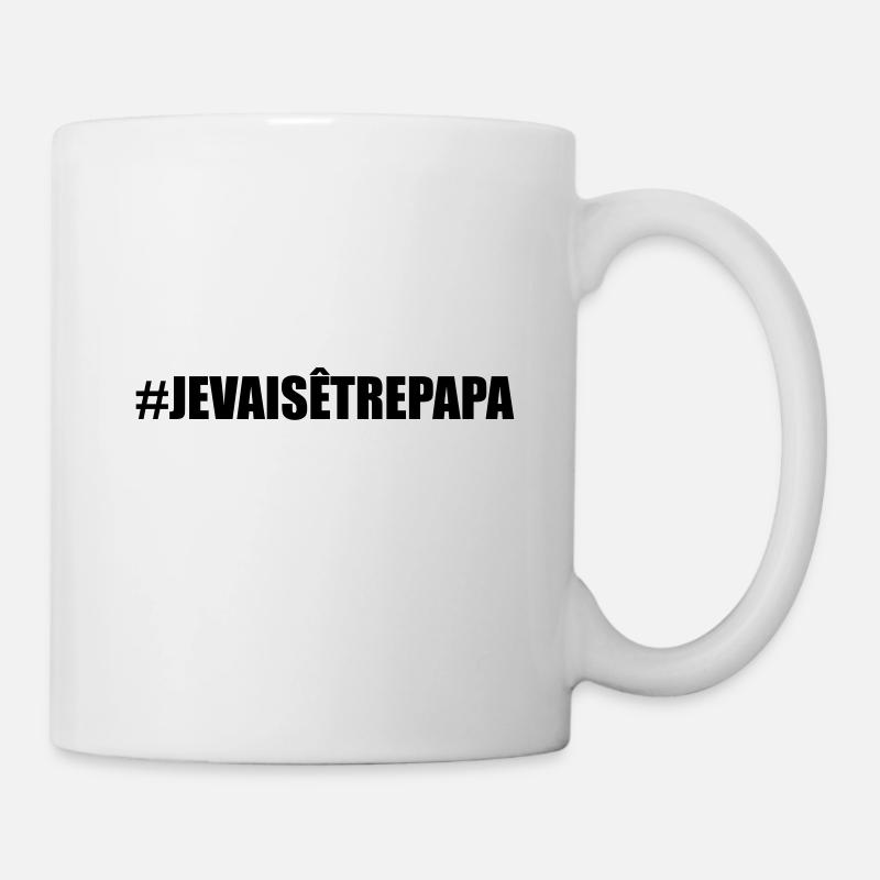 #jevaisêtrepapa - Mug blanc - blanc