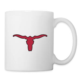 cornes 2c - Mug blanc - blanc - Droite
