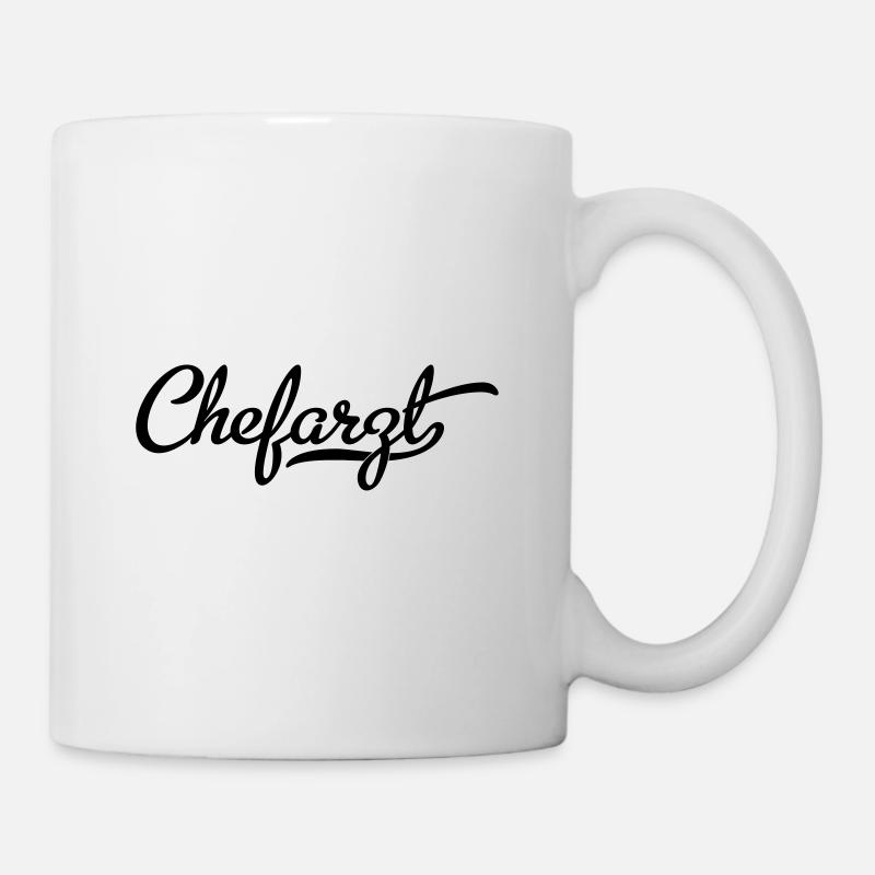 chefarzt - Tasse - Weiß