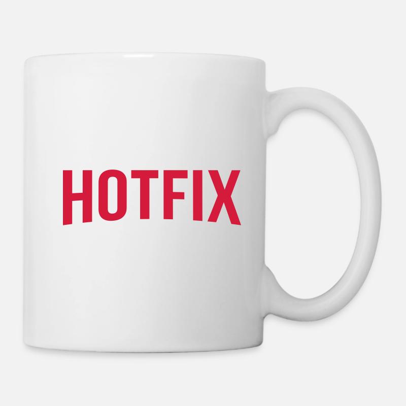 Hotfix - Tasse - Weiß