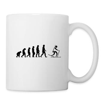 Biathlon Winter Sports Shooter Ski Gift - Mug - white - Right